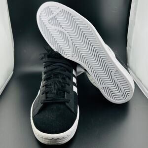 Adidas x Jeremy Scott Campus 80s Bones Black Faux Fur Tongue Size 8 Men’s